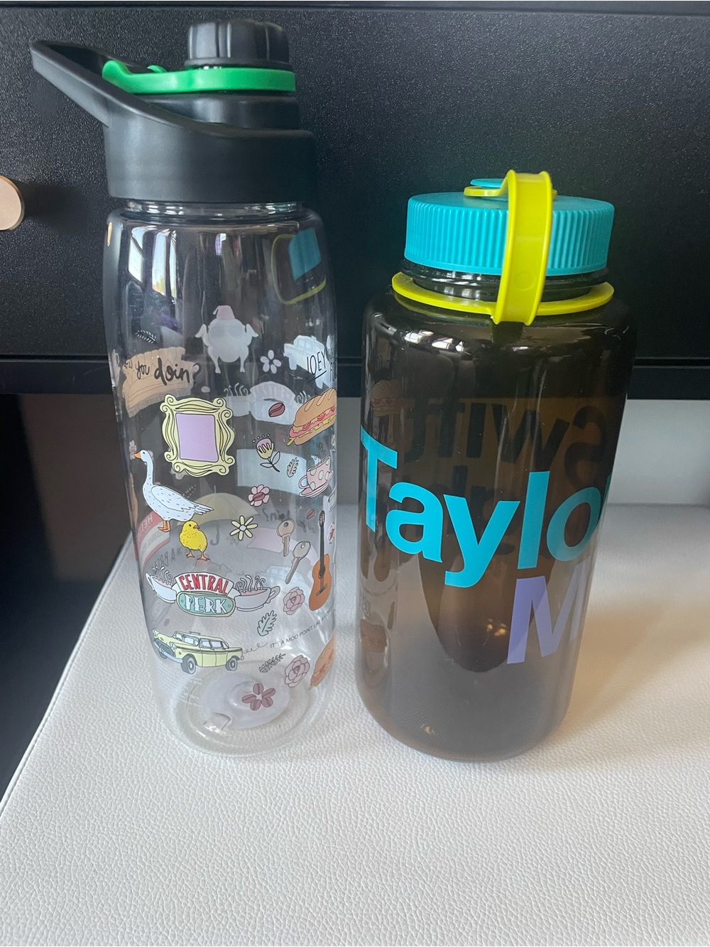 Taylor Swift water bottle & Friends water bottle